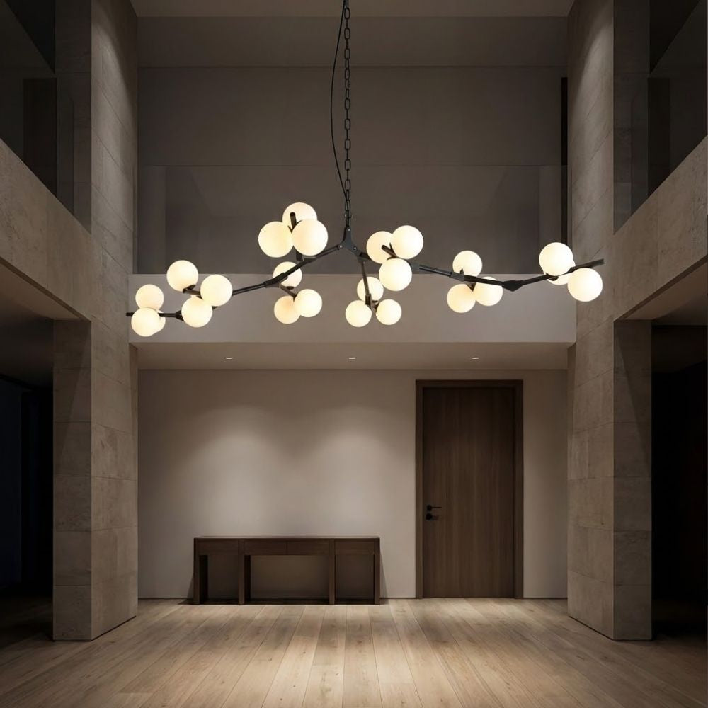 Lio Globe Tree Branch Chandelier