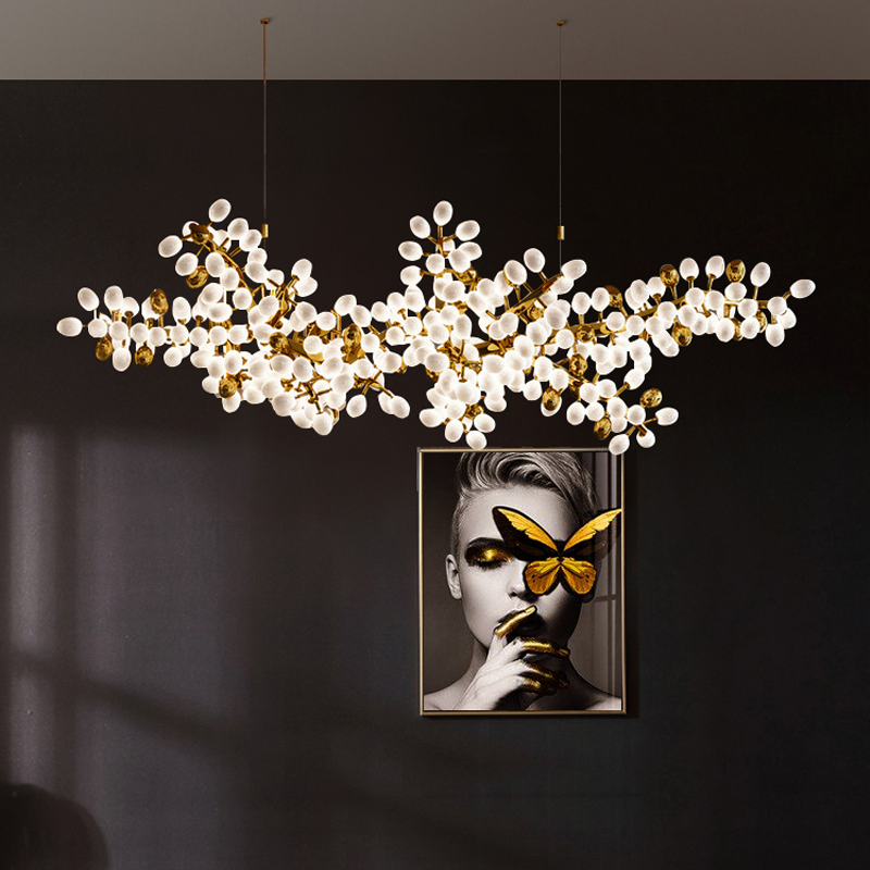 Modern Artistic Linear Elegant Grape Extra Large Chandelier - Richardrider