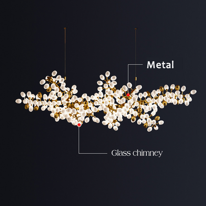 Modern Artistic Linear Elegant Grape Extra Large Chandelier - Richardrider