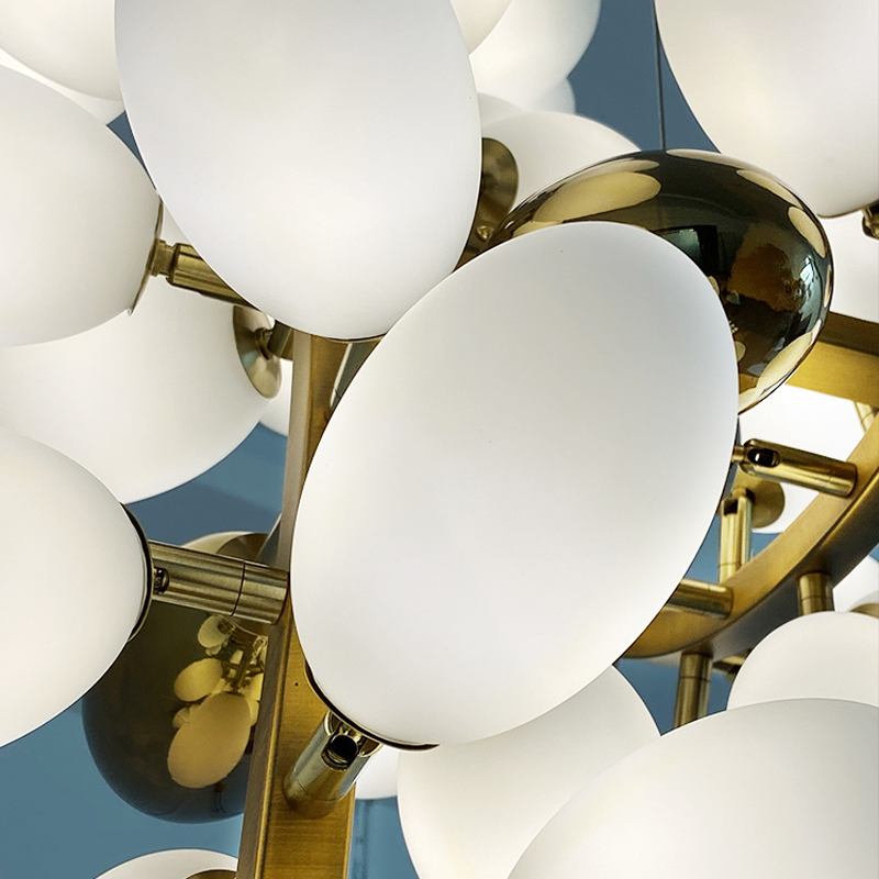 Modern Artistic Linear Elegant Grape Extra Large Chandelier - Richardrider