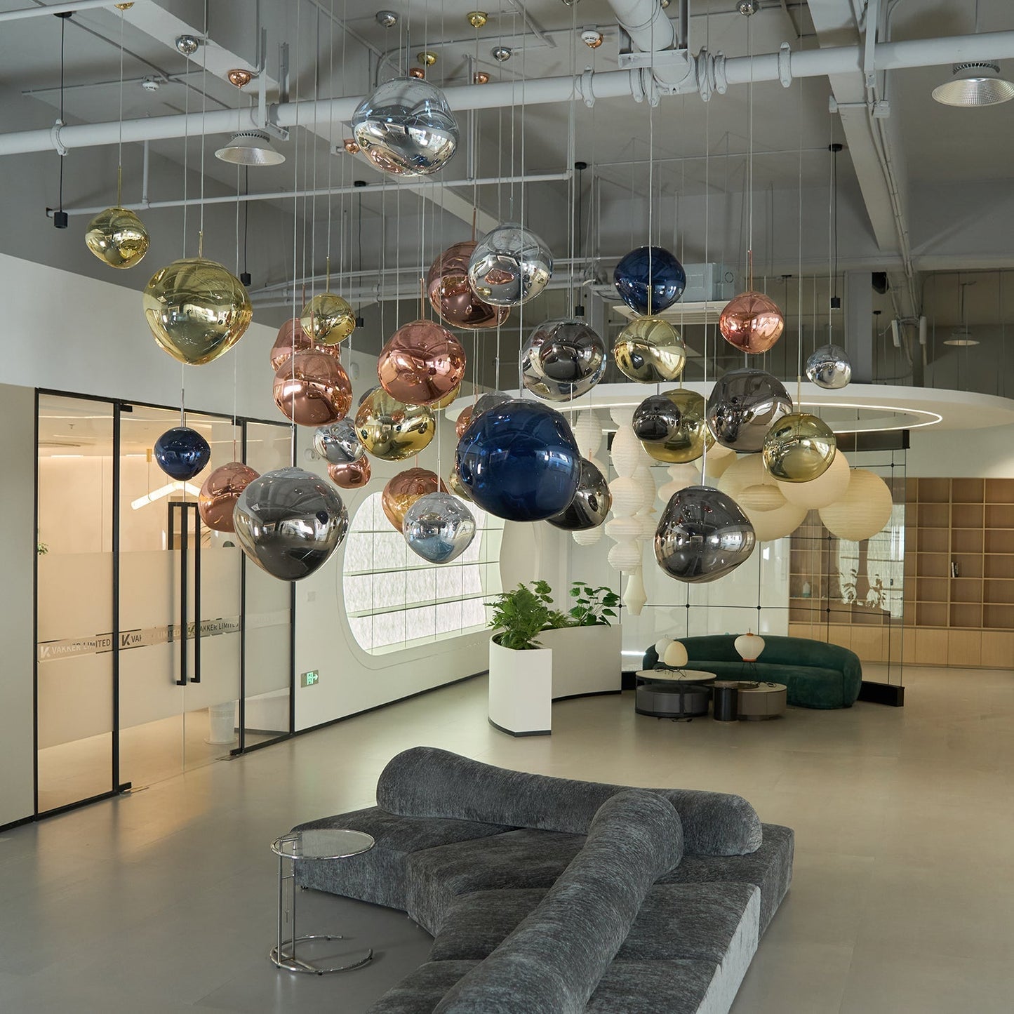 Multi Lava Round Chandelier - Richardrider