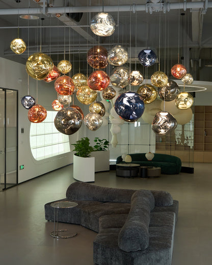 Multi Lava Round Chandelier - Richardrider