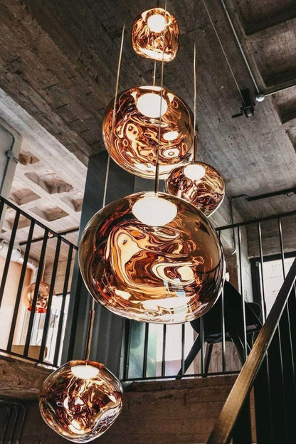 Multi Lava Round Chandelier - Richardrider