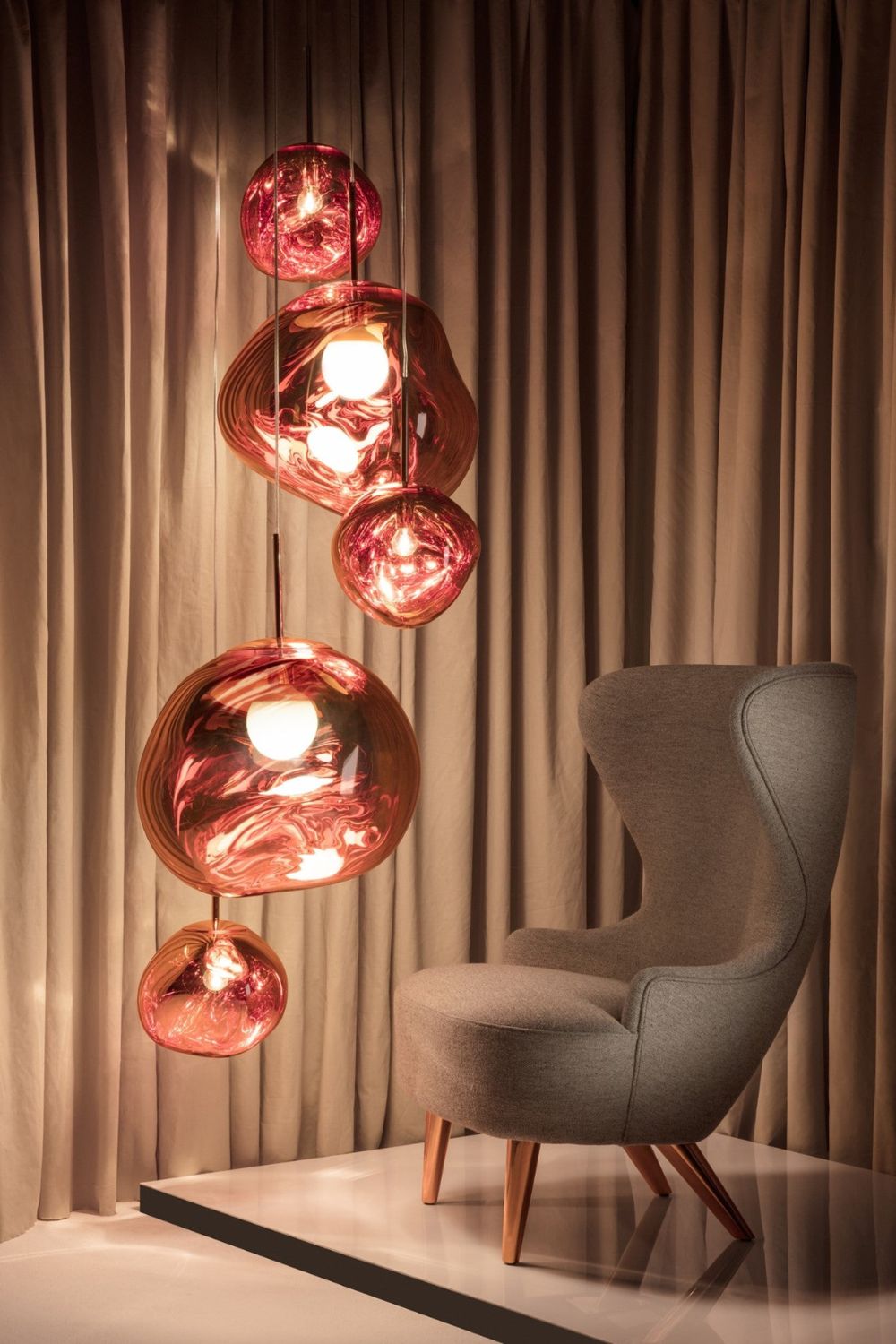 Multi Lava Round Chandelier - Richardrider
