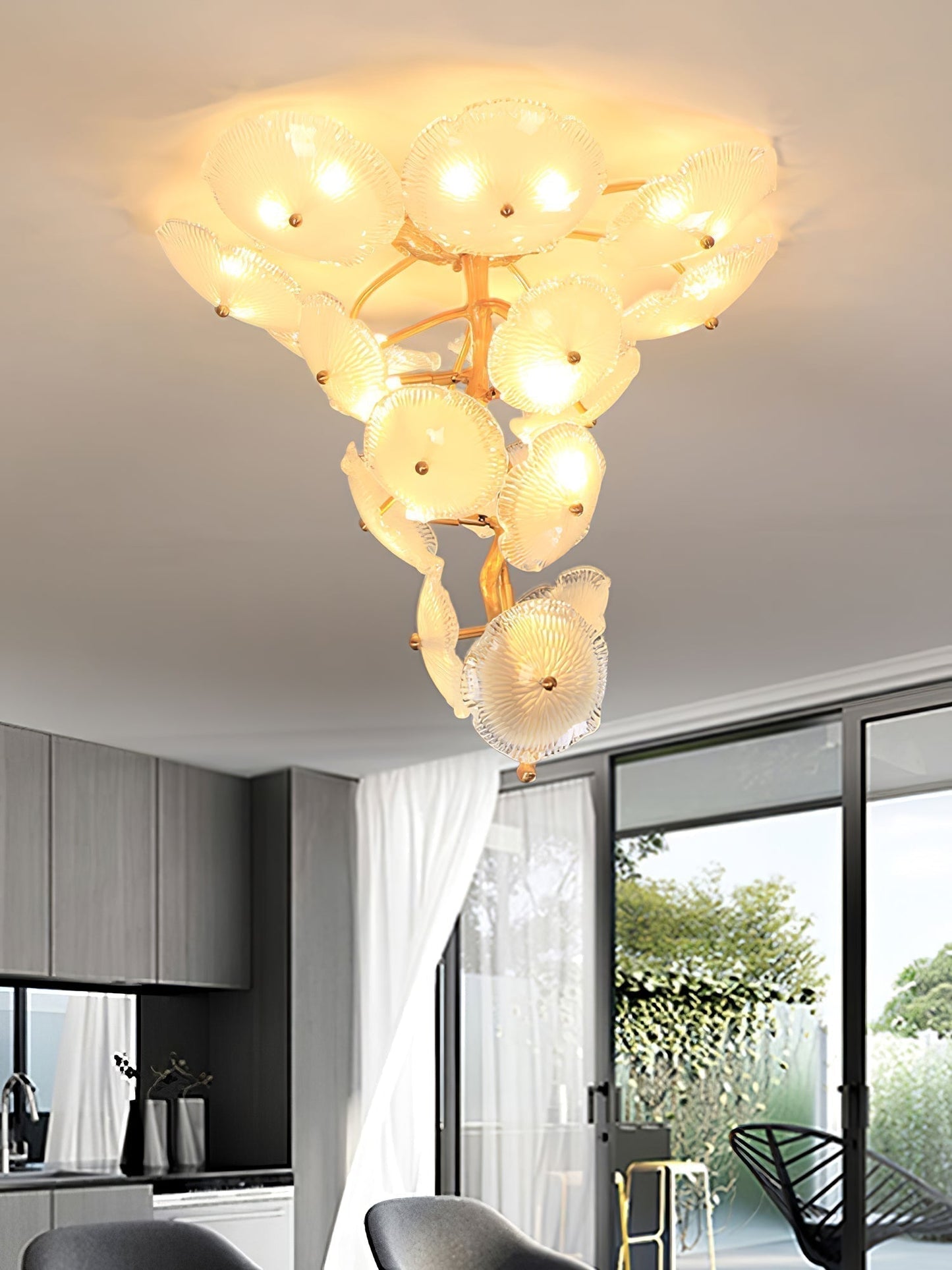 Nenufar Water Lily Chandelier 23.6" 31.5" - Richardrider