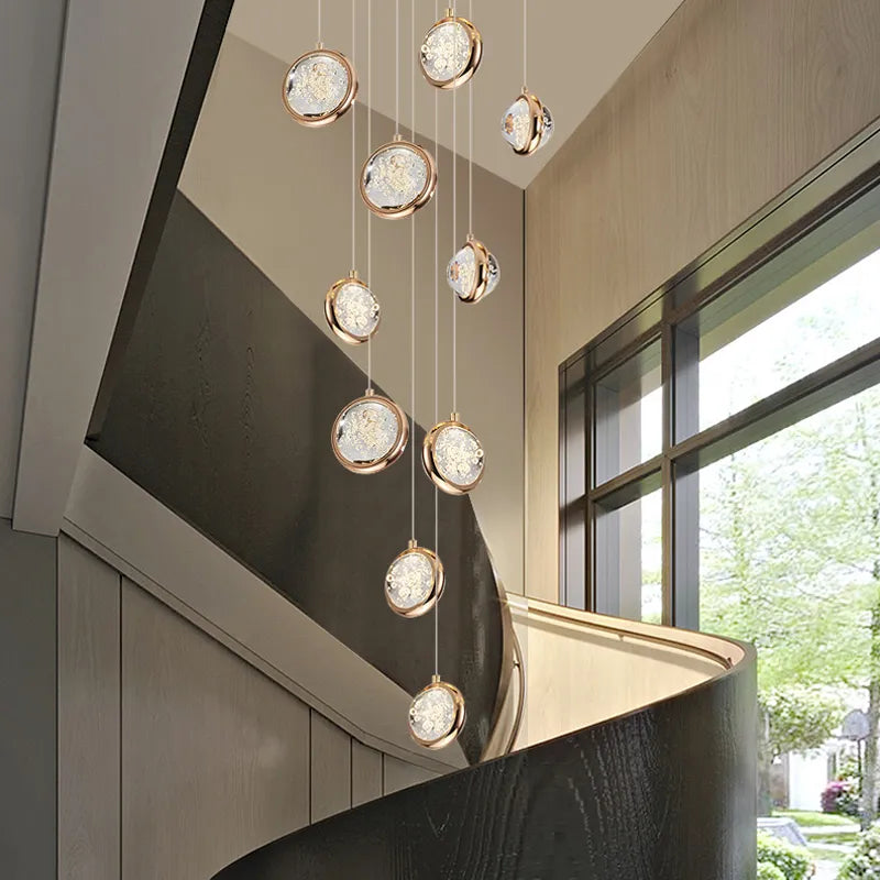Reina Crystal Long Chandelier - Richardrider