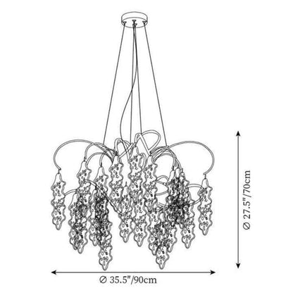 Niagara Round Chandelier - Richardrider