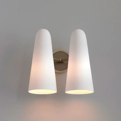 Modern Style Round Cone Glass Chandelier for Bedroom/Living Room/Dining Room