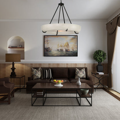 Orion Alabaster Chandelier - Richardrider