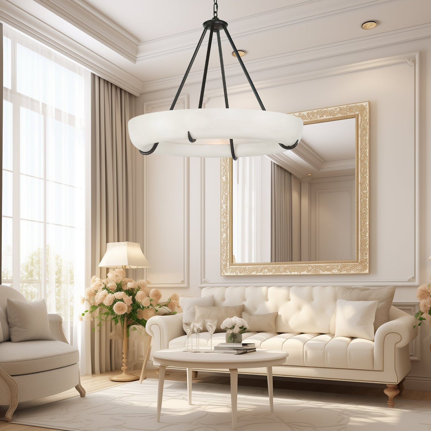 Orion Alabaster Chandelier - Richardrider