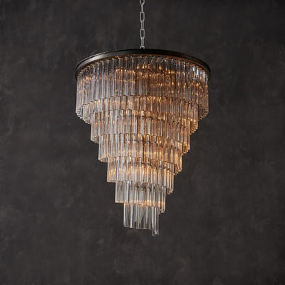 Chelo Crystal Spiral Chandelier - Richardrider