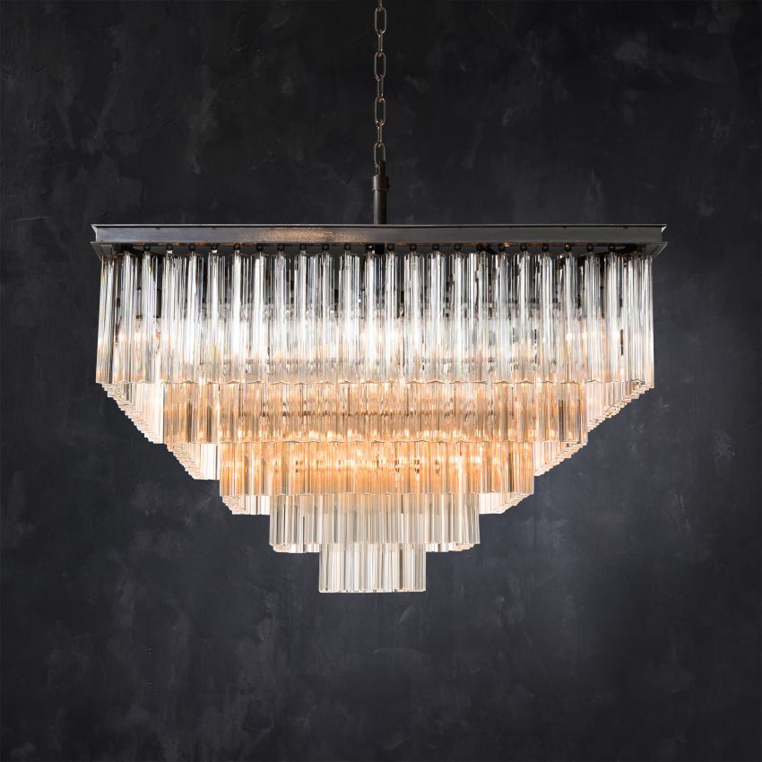 Chelo Crystal Square Chandelier - Richardrider