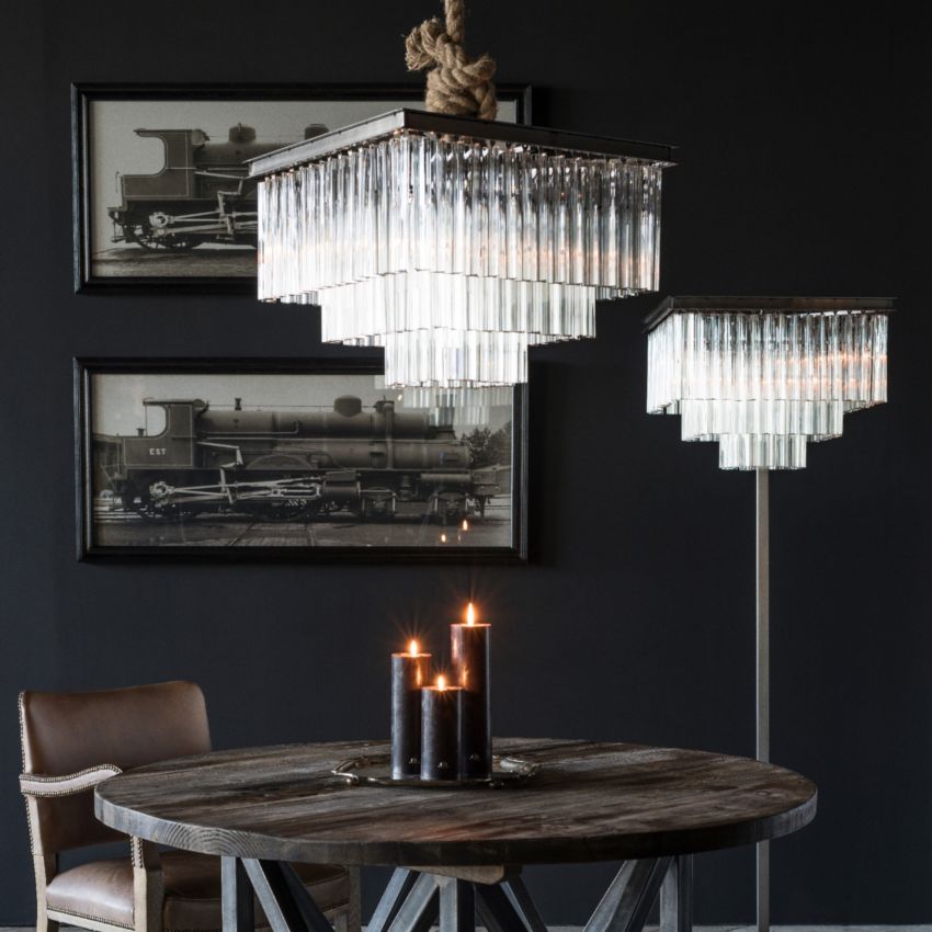 Chelo Crystal Square Chandelier - Richardrider