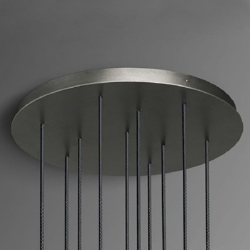 Kacey Postmodern Round Glass Chandelier For Staircase - Richardrider