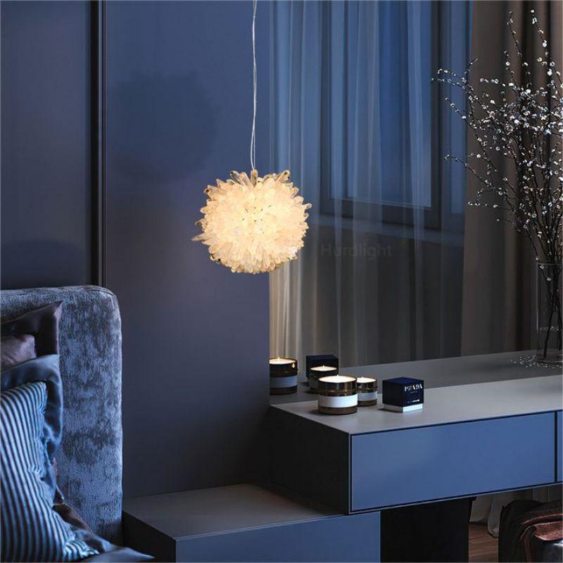 Primary Crystal Cluster Ball Pendant Light - Richardrider