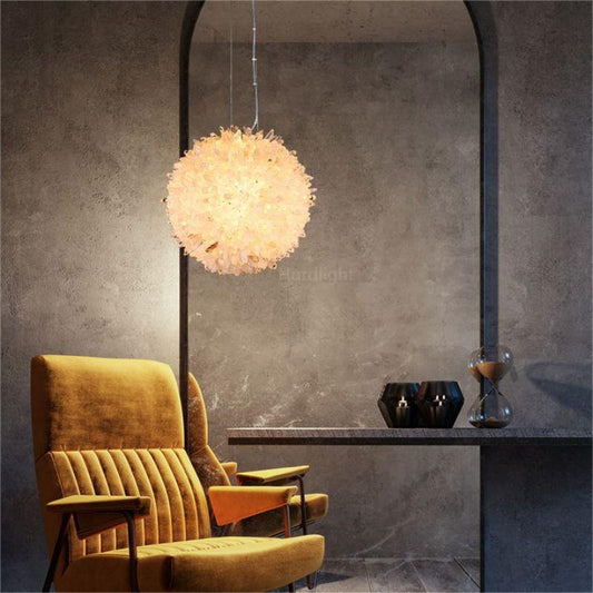 Primary Crystal Cluster Ball Pendant Light - Richardrider