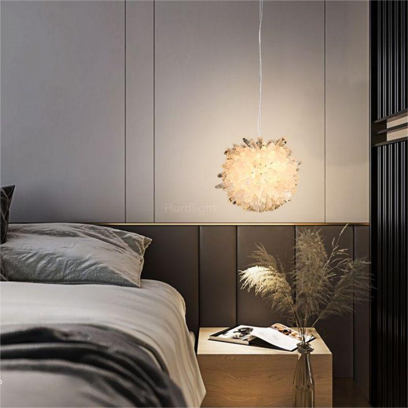 Primary Crystal Cluster Ball Pendant Light - Richardrider