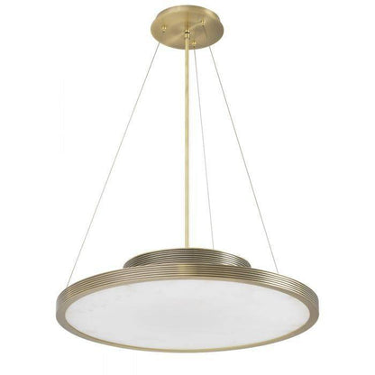 Pullman Modern Brass Chandelier - [Brass] - Richardrider