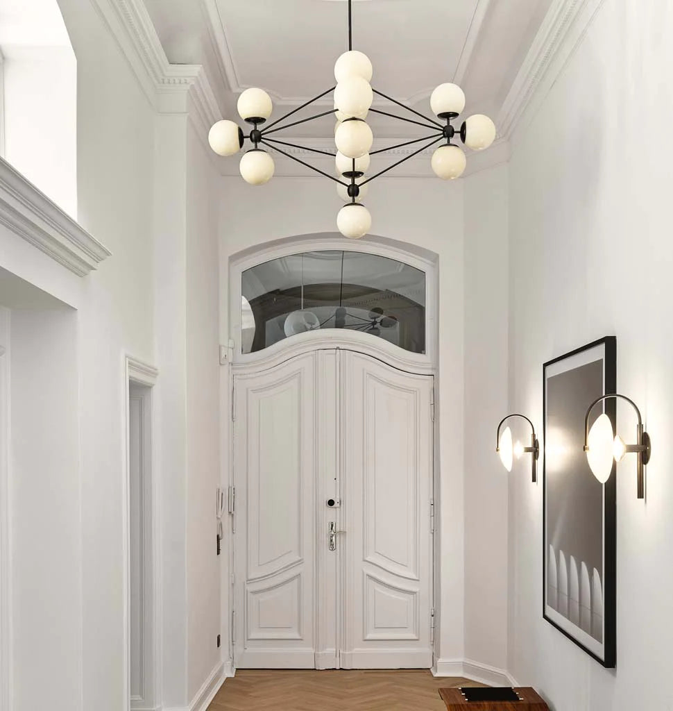 Modo Chandelier - 4 Sided, 15 Globes - Richardrider