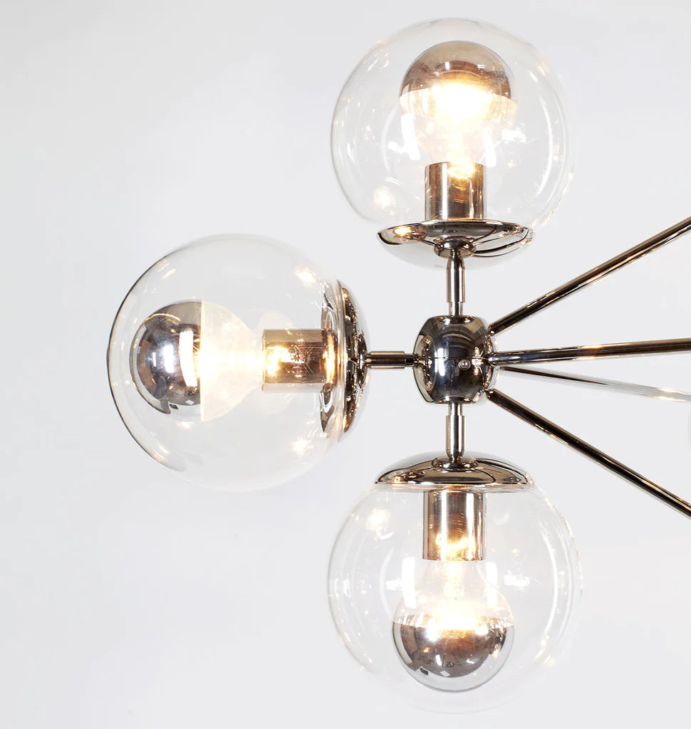Modo Chandelier - 4 Sided, 15 Globes - Richardrider