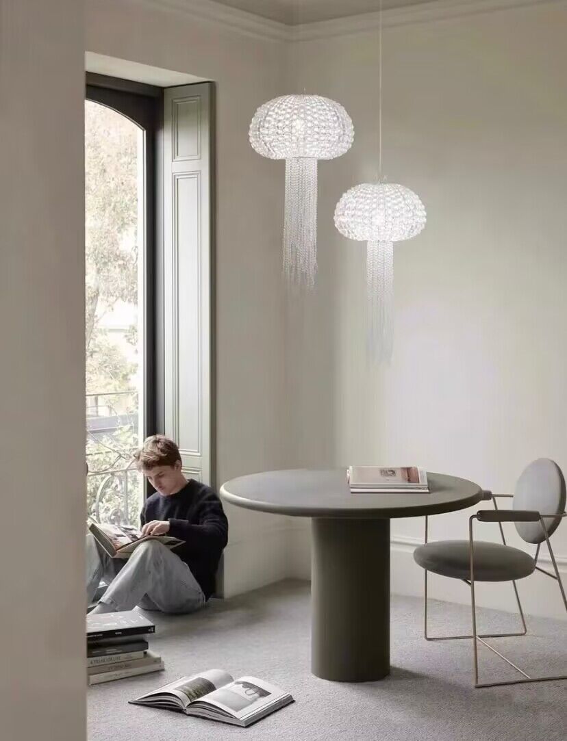 New Designer Model Jellyfish Crystal Pendant Chandelier for Dining Room/Entrway/Bedroom