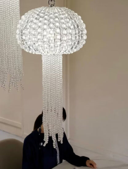 New Designer Model Jellyfish Crystal Pendant Chandelier for Dining Room/Entrway/Bedroom