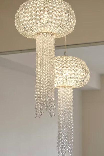 New Designer Model Jellyfish Crystal Pendant Chandelier for Dining Room/Entrway/Bedroom