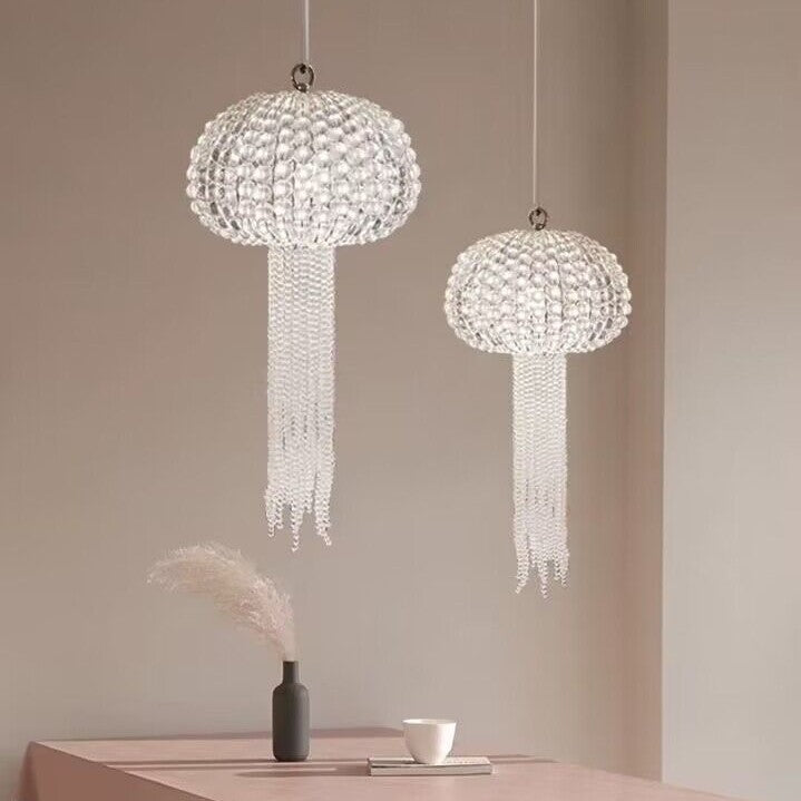 New Designer Model Jellyfish Crystal Pendant Chandelier for Dining Room/Entrway/Bedroom