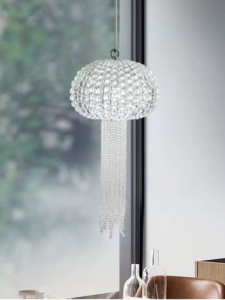 New Designer Model Jellyfish Crystal Pendant Chandelier for Dining Room/Entrway/Bedroom