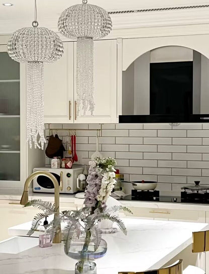 New Designer Model Jellyfish Crystal Pendant Chandelier for Dining Room/Entrway/Bedroom