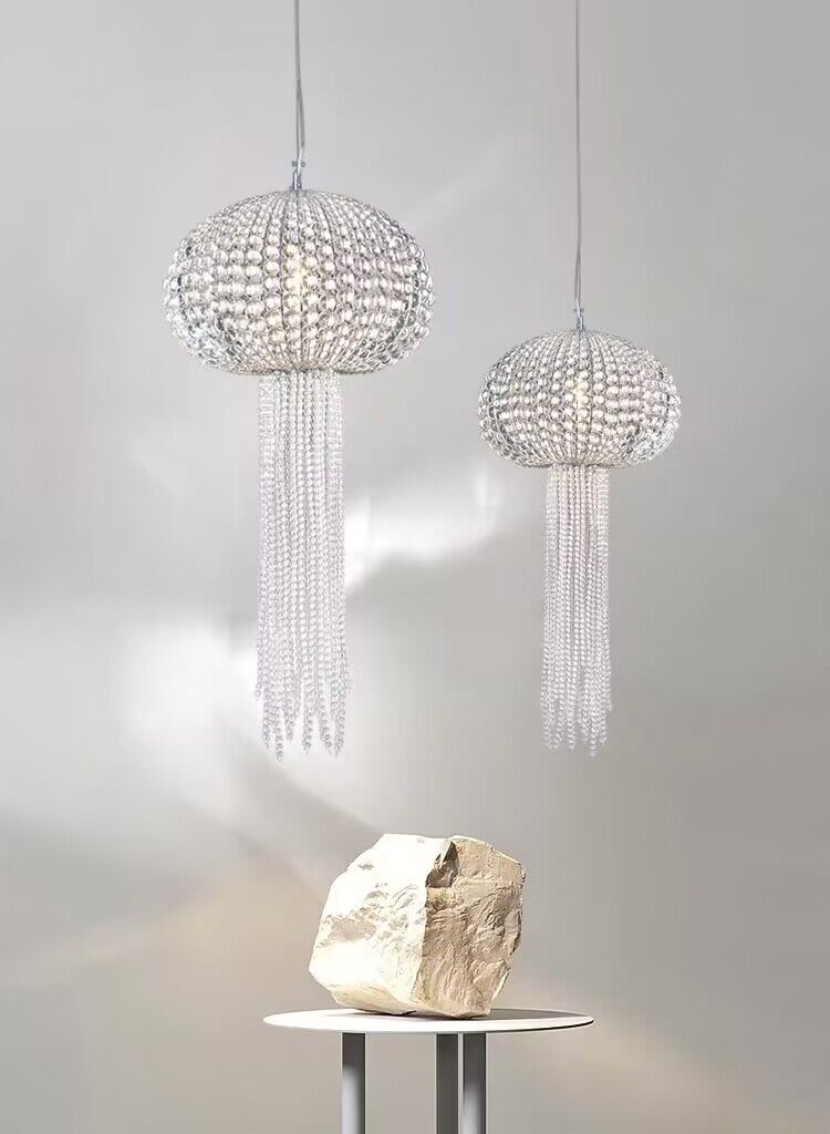 New Designer Model Jellyfish Crystal Pendant Chandelier for Dining Room/Entrway/Bedroom