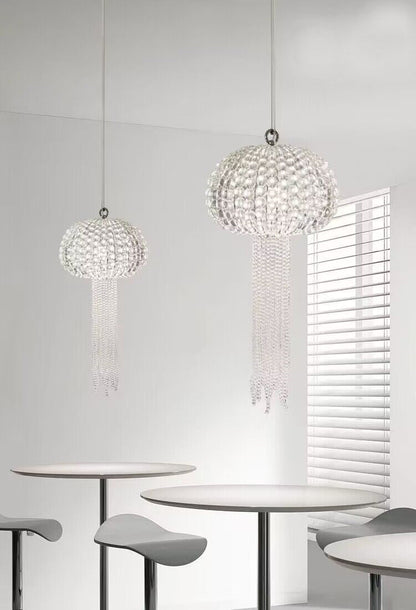 New Designer Model Jellyfish Crystal Pendant Chandelier for Dining Room/Entrway/Bedroom