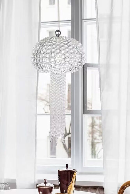 New Designer Model Jellyfish Crystal Pendant Chandelier for Dining Room/Entrway/Bedroom