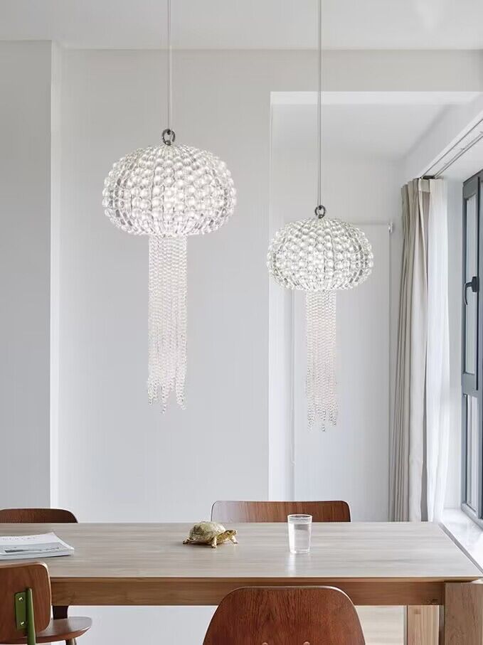 New Designer Model Jellyfish Crystal Pendant Chandelier for Dining Room/Entrway/Bedroom