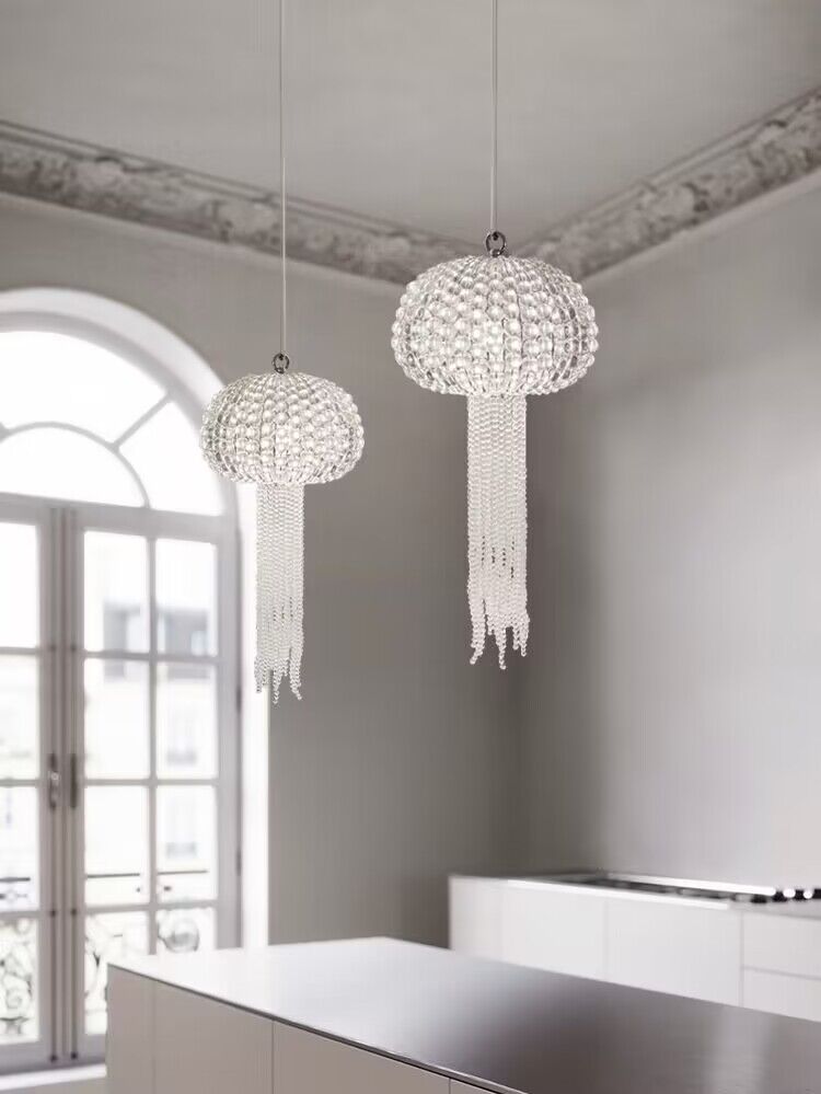 New Designer Model Jellyfish Crystal Pendant Chandelier for Dining Room/Entrway/Bedroom