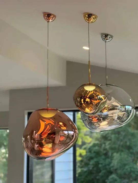 Modern Rock Acrylic Special Shape Pendant Lighting