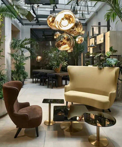 Modern Rock Acrylic Special Shape Pendant Lighting