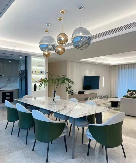Modern Rock Acrylic Special Shape Pendant Lighting
