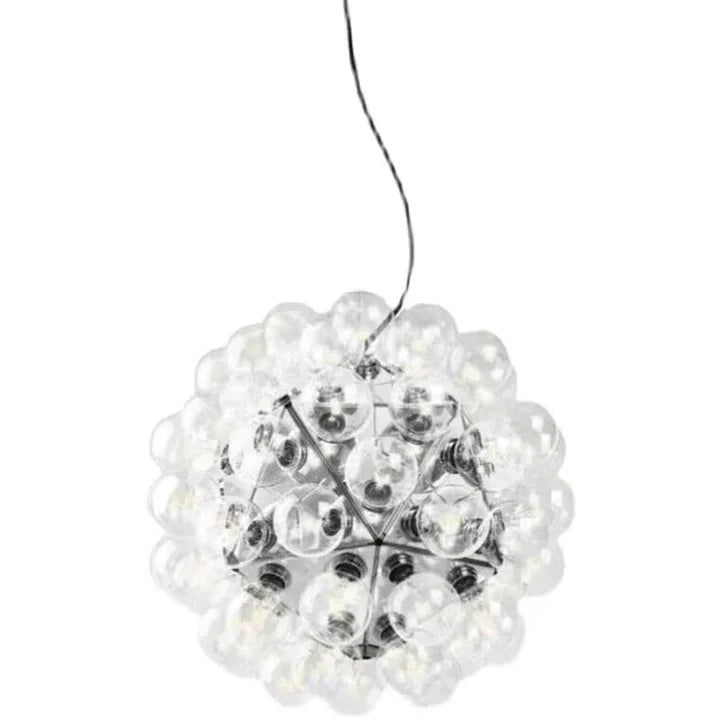 Italian Designer Creative Glass Ball Chandelier Scandinavian Dandelion Hallway/Entryway/Staircase Light Fixture