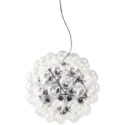 Italian Designer Creative Glass Ball Chandelier Scandinavian Dandelion Hallway/Entryway/Staircase Light Fixture
