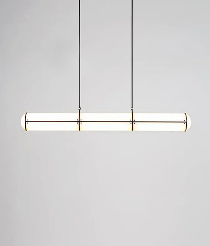 Modern Cylindrical Chandelier for Dining Room/Kitchen Island