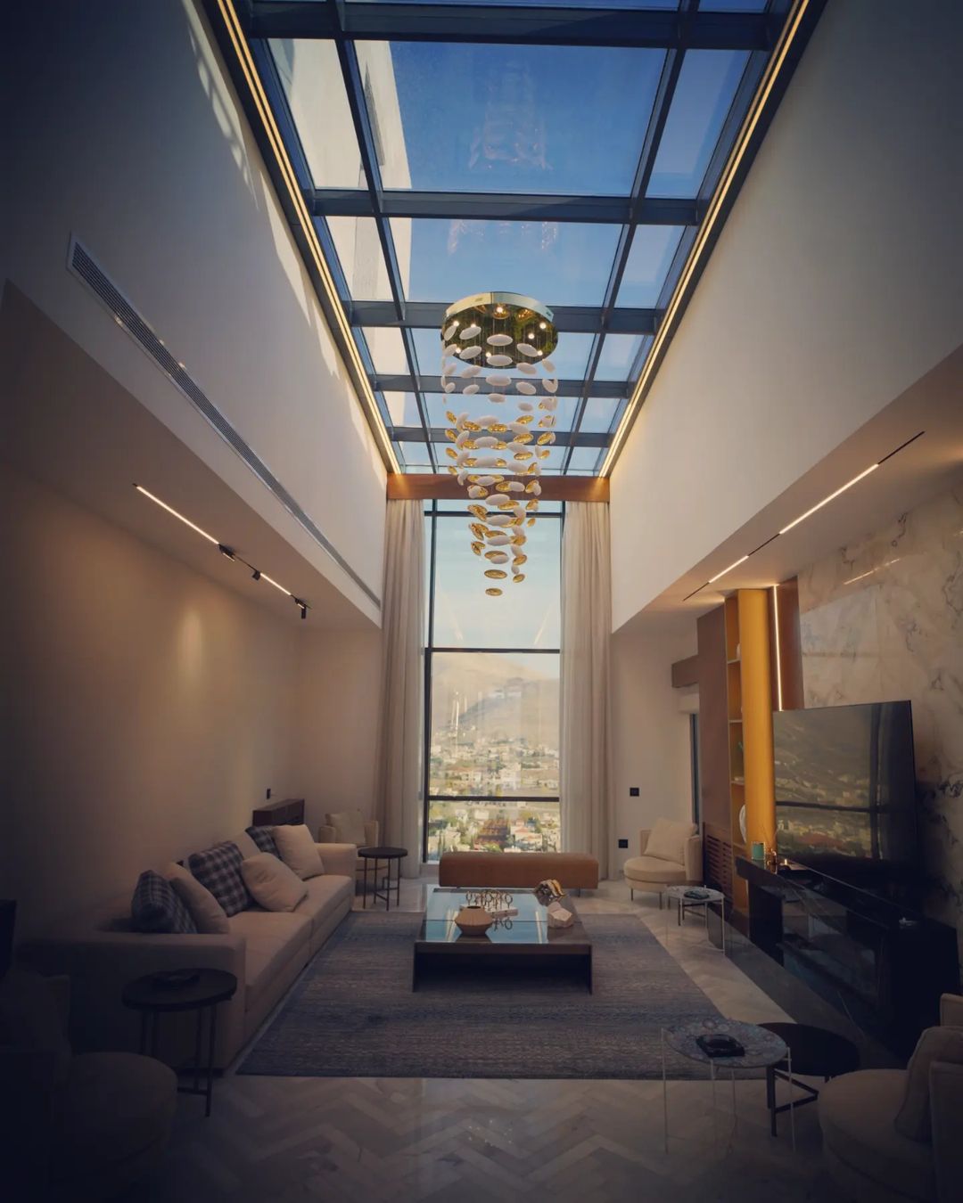 Modern Artistic Unique Golden Dragon Egg Pendant Ceiling Light Fixture for Staircase/ Sales Center/ Hotel - Richardrider