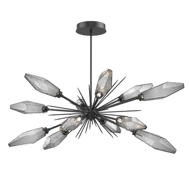 Elaris Rock Crystal Oval Chandelier 53.5'' - Richardrider