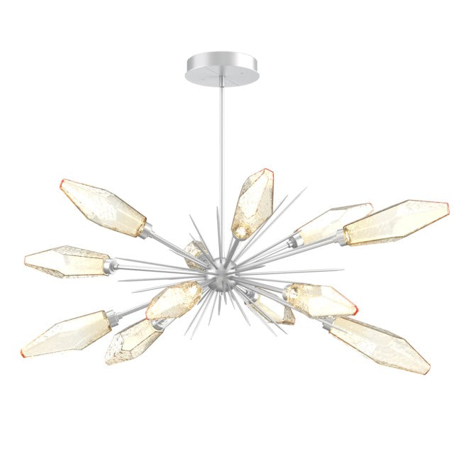 Elaris Rock Crystal Oval Chandelier 53.5'' - Richardrider
