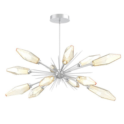 Elaris Rock Crystal Oval Chandelier 53.5'' - Richardrider