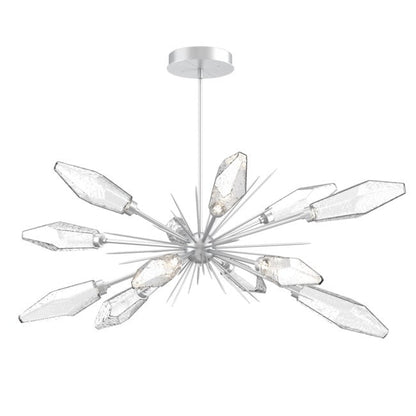 Elaris Rock Crystal Oval Chandelier 53.5'' - Richardrider