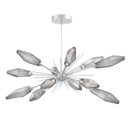 Elaris Rock Crystal Oval Chandelier 53.5'' - Richardrider