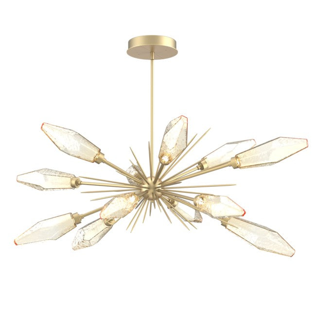 Elaris Rock Crystal Oval Chandelier 53.5'' - Richardrider