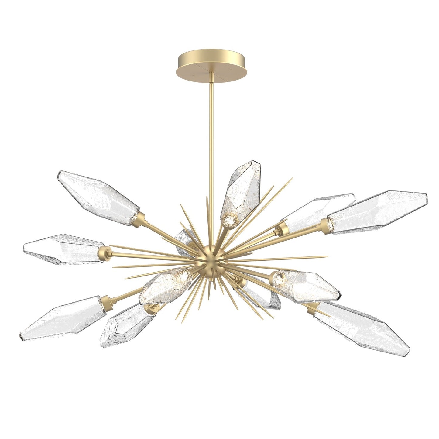 Elaris Rock Crystal Oval Chandelier 53.5'' - Richardrider