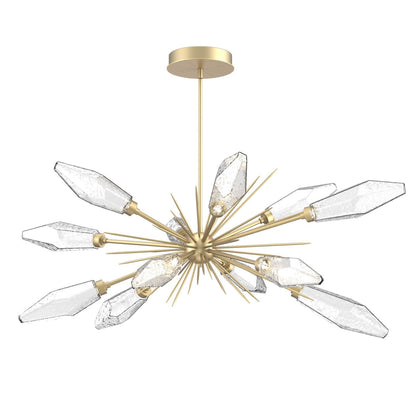 Elaris Rock Crystal Oval Chandelier 53.5'' - Richardrider
